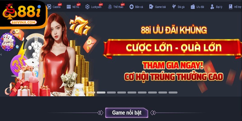 Giao diện nhà cái tuân theo tiêu chuẩn UI/UX hiện đại, màu sắc bắt mắt