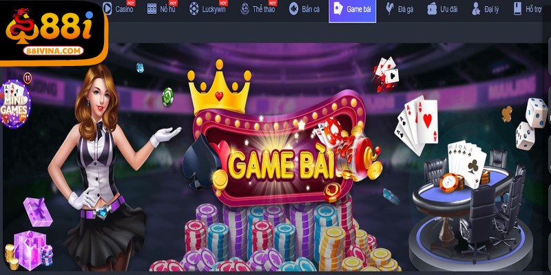 Game bài 88I là một sảnh game cược hấp dẫn hiện nay